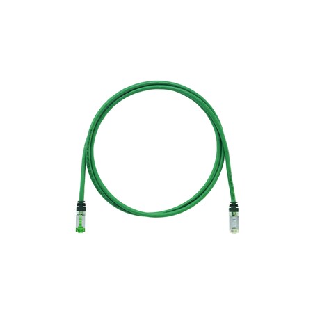 KEY COP PATCH CORD CAT6A S/FTP 7M GREEN